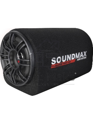 Сабвуфер автомобильный Soundmax SM-SW0801A 150Вт активный (20см/8