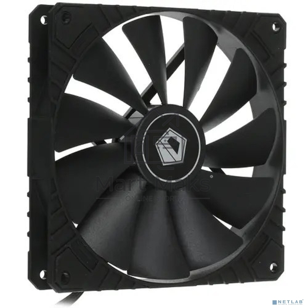 Вентилятор для корпуса ID-Cooling WF-14025-XT BLACK черный, 140 мм, 1600 об/мин, 32.6 дБ, 4 pin