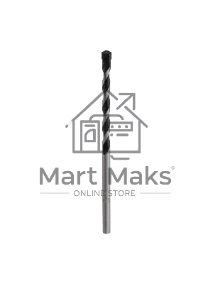 Сверло по бетону 4х75мм, цилиндрический хвостовик KRANZ