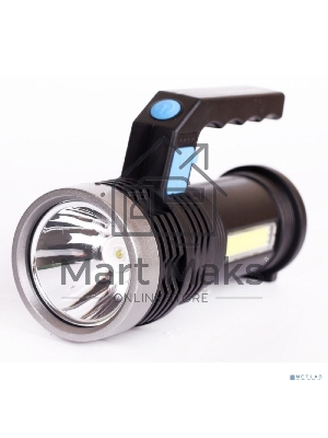 Фонарь аккум. Ultraflash LED53765 черный 3Вт лам.:светодиод. встроенный аккумулятор (14665)