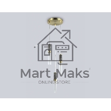 Подвесной светильник с мрамором LH53351/3 GD/CL/WH золото/прозрачный/белый G9*3 max 40W D200*2000
