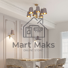 60173/8 / потолочный светильник / латунь Smart