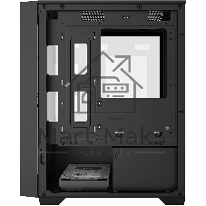Корпус Bloody CC-124-BK, Mini-Tower, чёрный
