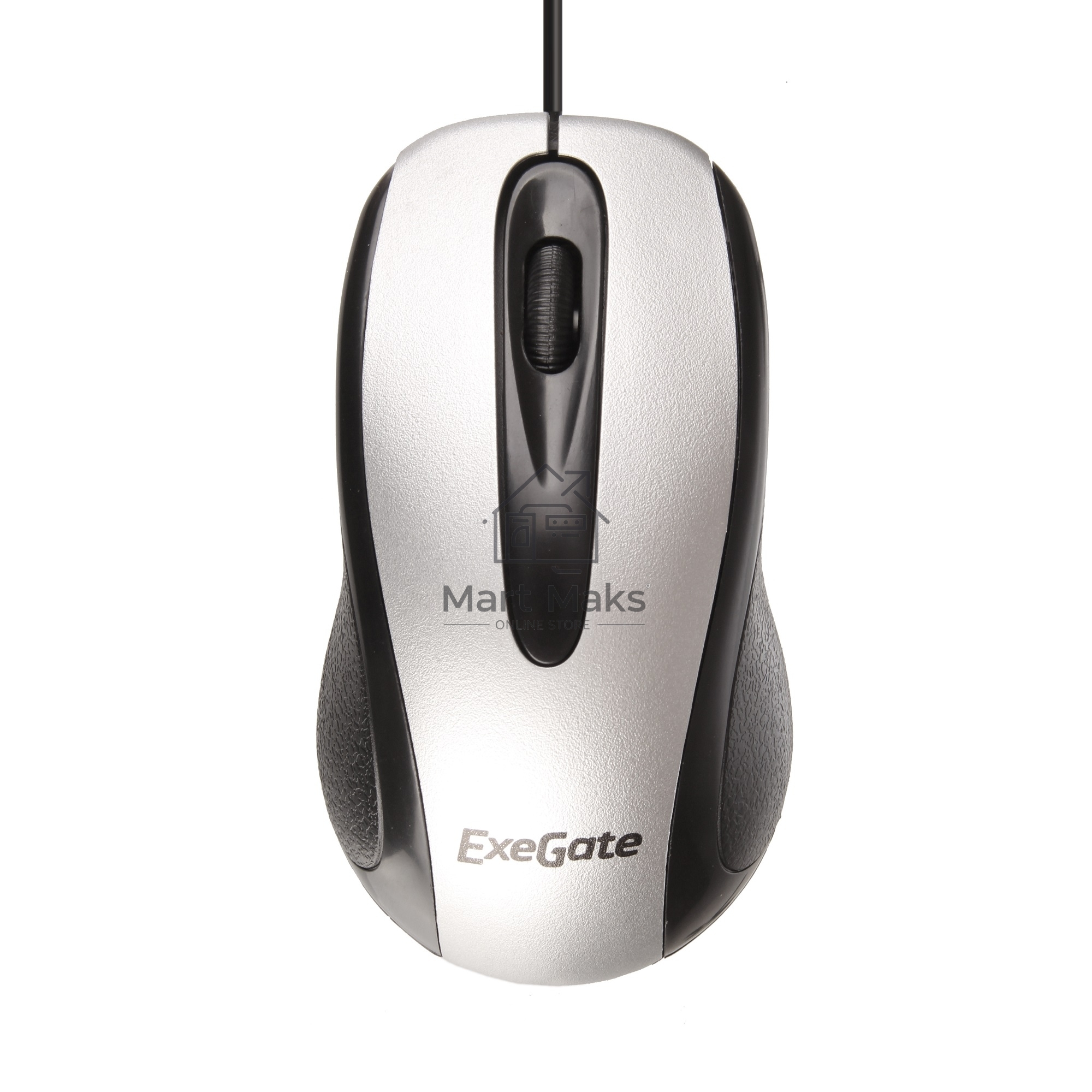 Мышь проводная ExeGate Professional Standard SH-9026S серебристый, 1000 dpi, USB, кнопки - 3