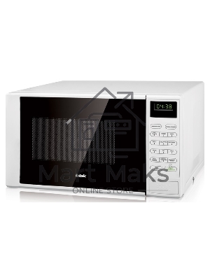 Микроволновая печь BBK 20MWG-735S/W белый, 20 л, 700 Вт, переключатели - сенсор