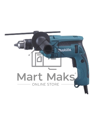 Дрель Makita HP1640, 680 Вт, сетевая, ударная