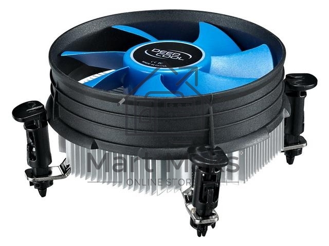 Кулер для процессора DEEPCOOL THETA 9 черный/синий, 92 мм, 2000 об/мин, 27.6 дБ, 3 pin, 65 Вт