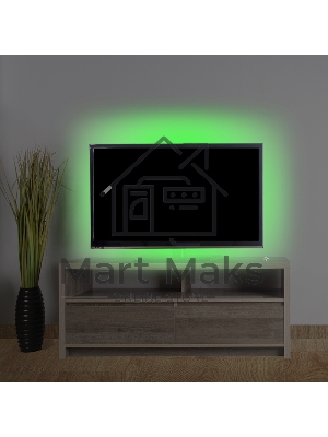 Лента светодиодная с USB коннектором 5 В, 8 мм, IP65, SMD 2835, 60 LED/m, цвет свечения зеленый