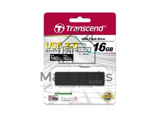 Флешка USB R/W Transcend 16Gb Jetflash 780 TS16GJF780 USB3.0 черный/серебристый