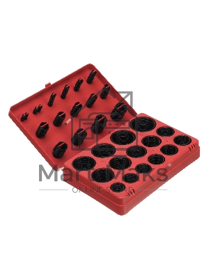 Набор резиновых уплотнительных прокладок Сибртех, D 7 - 53 мм, 404 предметов