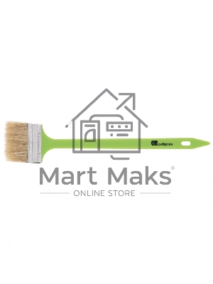 Кисть радиаторная 75 мм, натуральная щетина, пластиковая ручка Сибртех