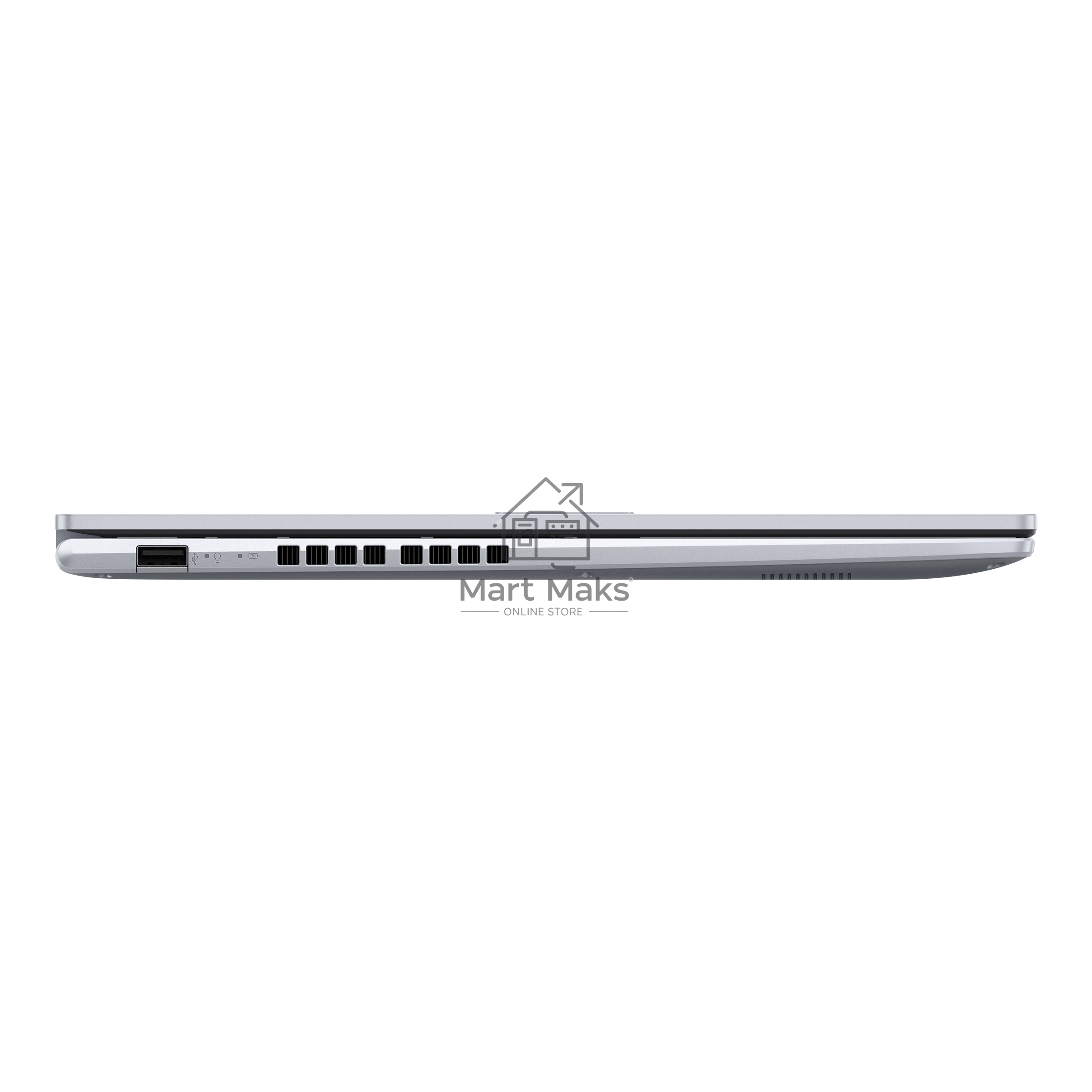 Ноутбук ASUS VivoBook 17X M3704YA Ryzen 5 7430U 16Gb SSD 1Tb AMD Radeon Graphics 17,3 FHD IPS 50Вт*ч No OS Серебристый M3704YA-AU159 90NB1191-M008F0