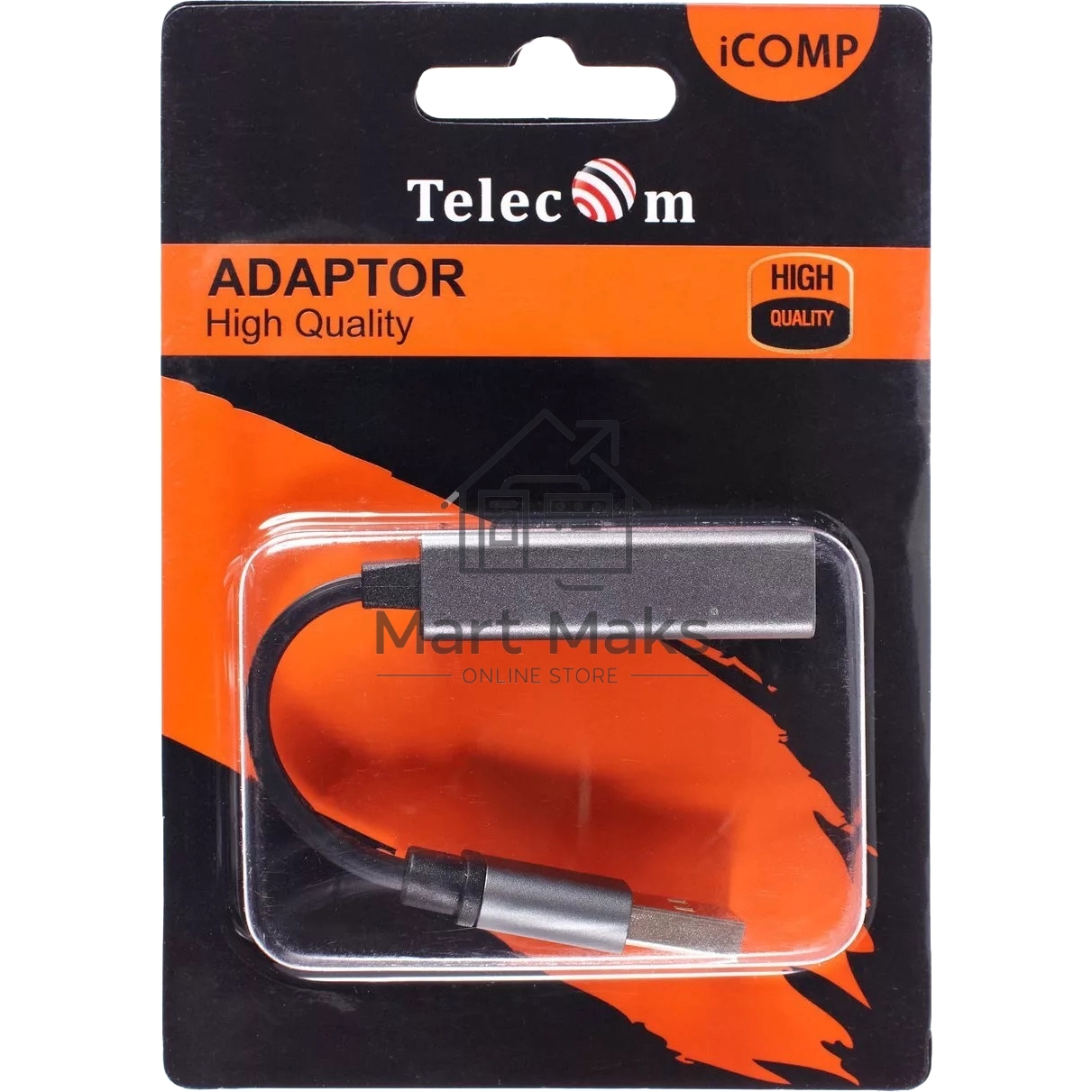 Переходник USB2.0-->audio Telecom 0.1m (TA313U)