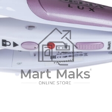 Мультистайлер DELTA LUX DL-0632 белый/сиреневый, 32 мм, 180 °C, 1 режим