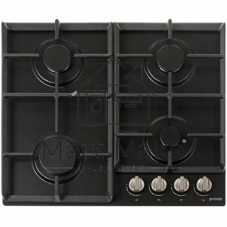 Газовая варочная панель Gorenje G641EXB, 4 конфорки, металл, черный