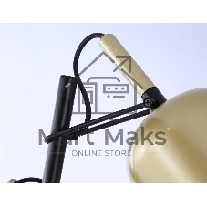 Светильник Ambrella light TR97125/2 GD/BK золото/черный E27*2 max 40W D130*223*1460