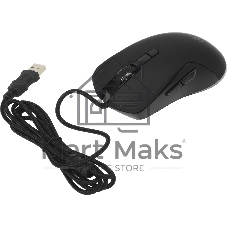 Мышь проводная Oklick 750G черный, 7200 dpi, USB, кнопки - 5