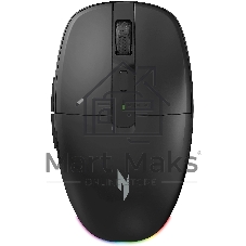 Мышь беспроводная Acer OMR400 черный, 3200 dpi, USB, Bluetooth / радиоканал, кнопки - 6