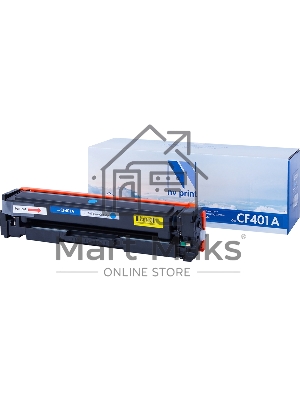 Картридж лазерный NVPrint совместимый HP Laser Jet Pro M252, MFP M277 CF401A Cyan (1400k)