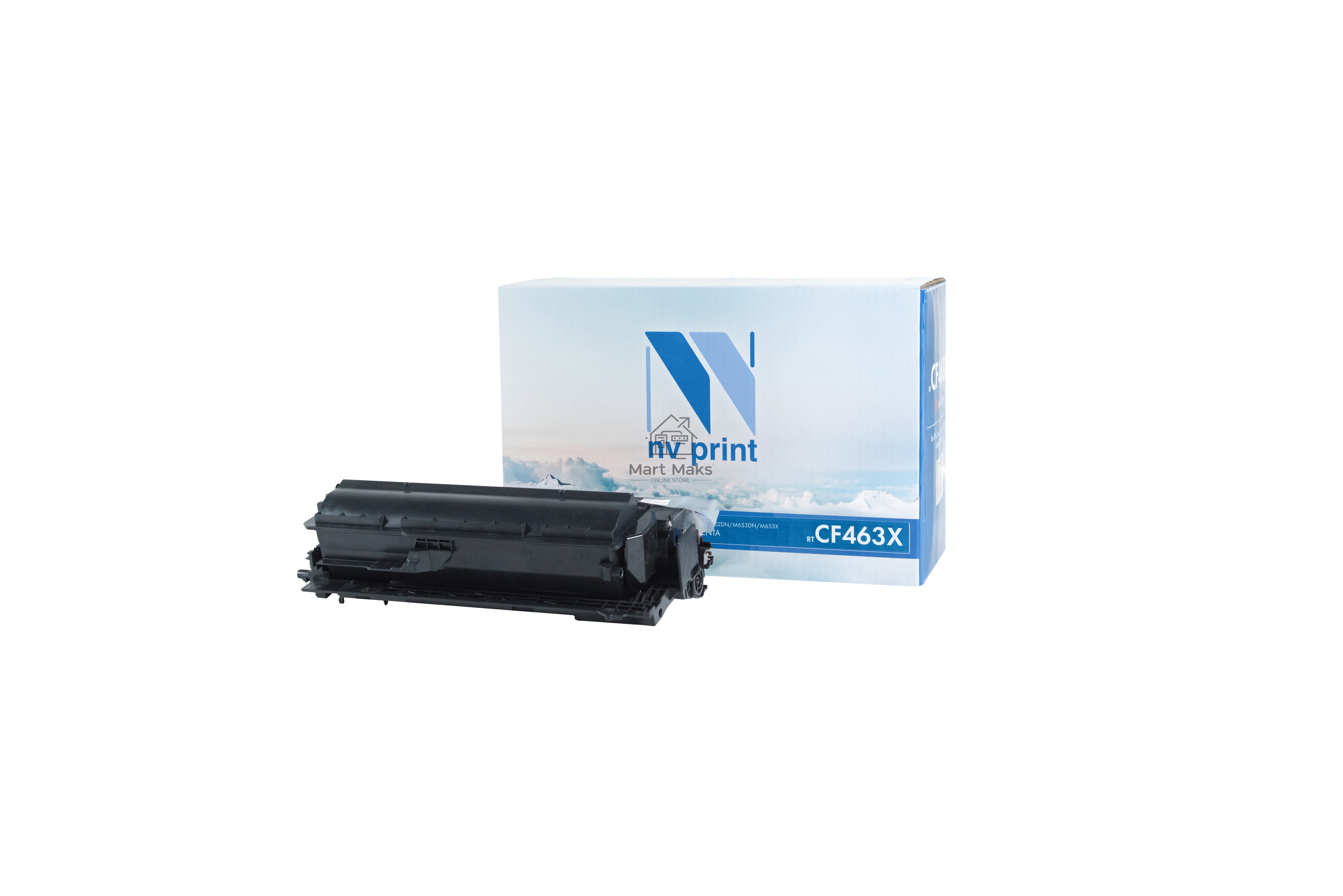 Картридж лазерный NVPrint совместимый NV-CF463X Magenta для HP Color Laser Jet M652DN/M653DN/M653X (22000k)