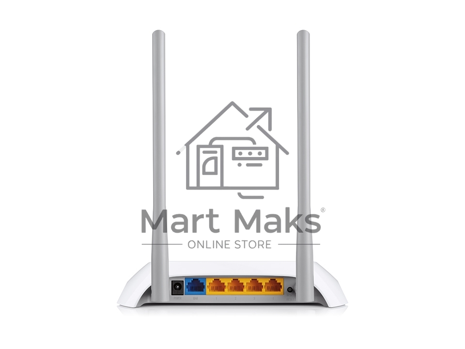 Роутер беспроводной TP-Link TL-WR840N N300 10/100BASE-TX белый