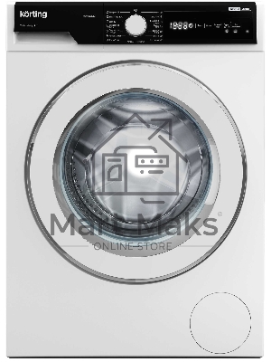Узкая стиральная машина Korting KWM 42IL1267 белый, загрузка фронтальная 6 кг, 1200 об/мин, класс: А+++