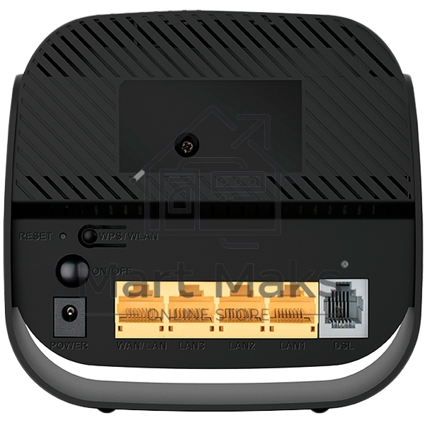 Роутер беспроводной D-Link DSL-2640U/R1A ADSL2+ черный (Annex A)