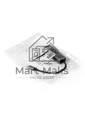 Хаб USB (концентратор) ExeGate DUB-4TC (кабель-адаптер USB Type C --> 4xUSB3.0, Plug&Play, серебристый)