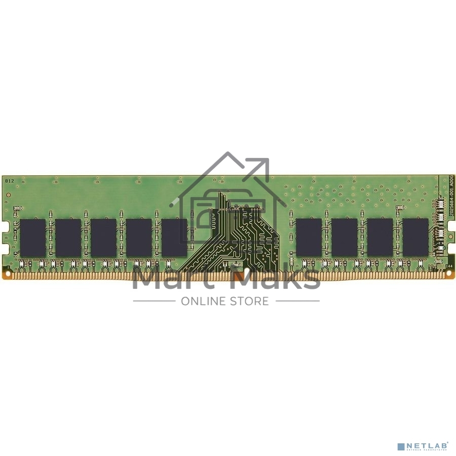 Оперативная память Kingston Server Premier, DDR4, 16GB (1x16 GB), 2666 MHz, CL19, DIMM, ECC