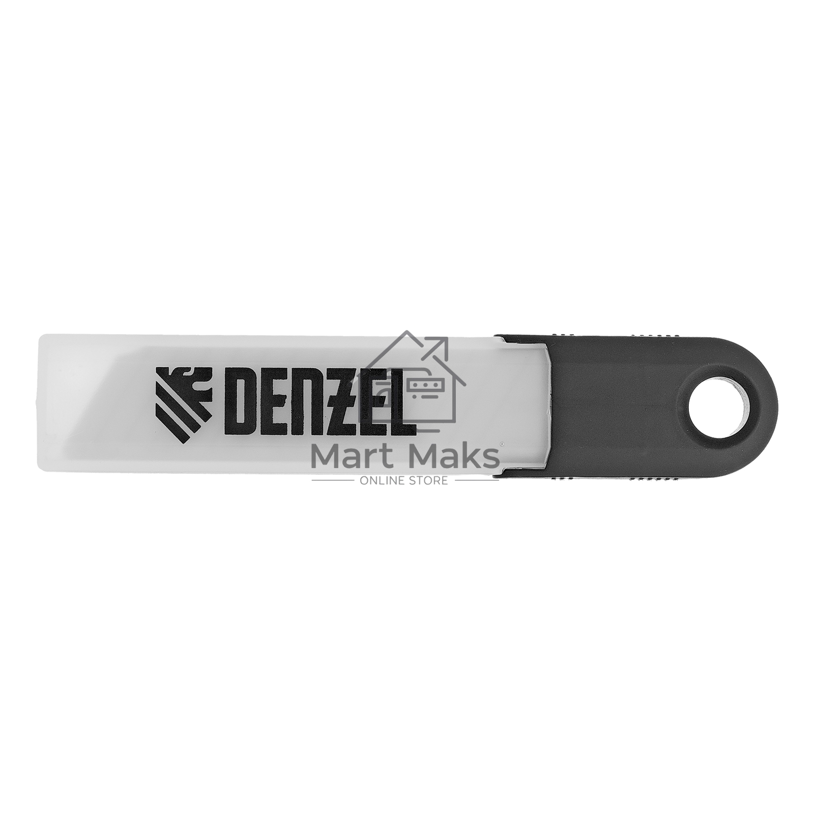 Лезвия, 18 мм, сталь SK5 - 0,5 мм, многосегментные, 10 штук Denzel