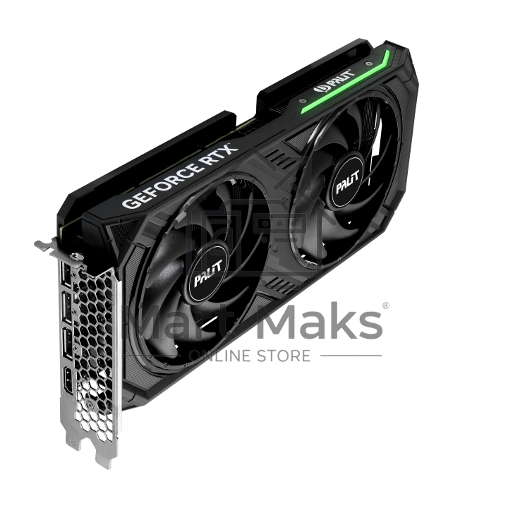 Видеокарта Palit RTX4060TI DUAL OC NVIDIA GeForce RTX 4060TI 8192Mb PCI-E 4.0 128 GDDR6 2685/9000 HDMIx1 DPx3 HDCP Ret