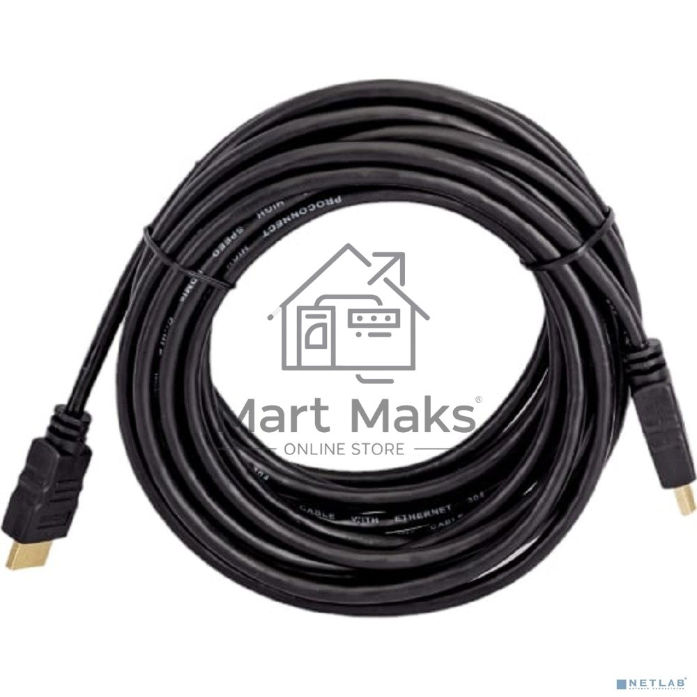 Кабель Proconnect HDMI - HDMI 2.0, 5м, Gold
