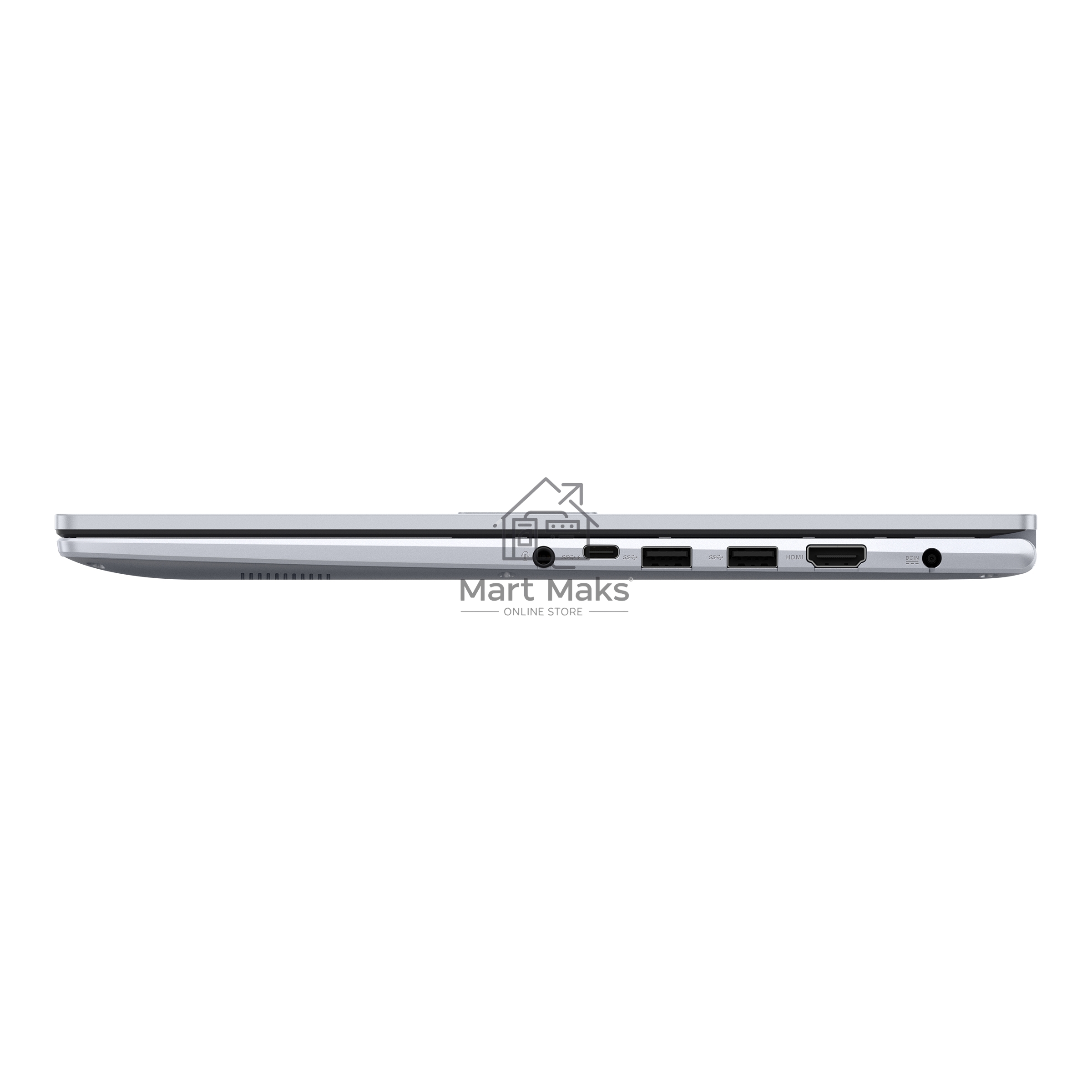Ноутбук ASUS VivoBook 17X M3704YA Ryzen 5 7430U 16Gb SSD 1Tb AMD Radeon Graphics 17,3 FHD IPS 50Вт*ч No OS Серебристый M3704YA-AU159 90NB1191-M008F0