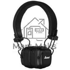 Беспроводные/проводные наушники Marshall Major IV черный, накладные, Bluetooth + проводной, беспроводная зарядка, до 80 ч