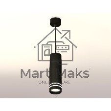 Светильник Ambrella Light XP7456003 SBK/FR черный песок/белый матовый MR16 GU5.3 (A2311, C7456, N7142)