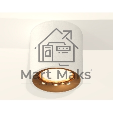 Светильник Ambrella Light XS7531024 SWH/PYG белый песок/золото желтое полированное MR16 GU5.3 (C7531, N7014)
