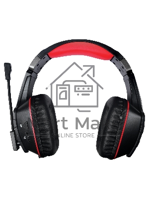 Гарнитура Qumo Protector GHS 0015, стереогарнитура, подсветка, USB+2*3,5 jacks