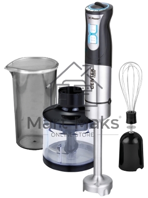 Блендер погружной Centek CT-1342 1400 Вт, черный/стальной