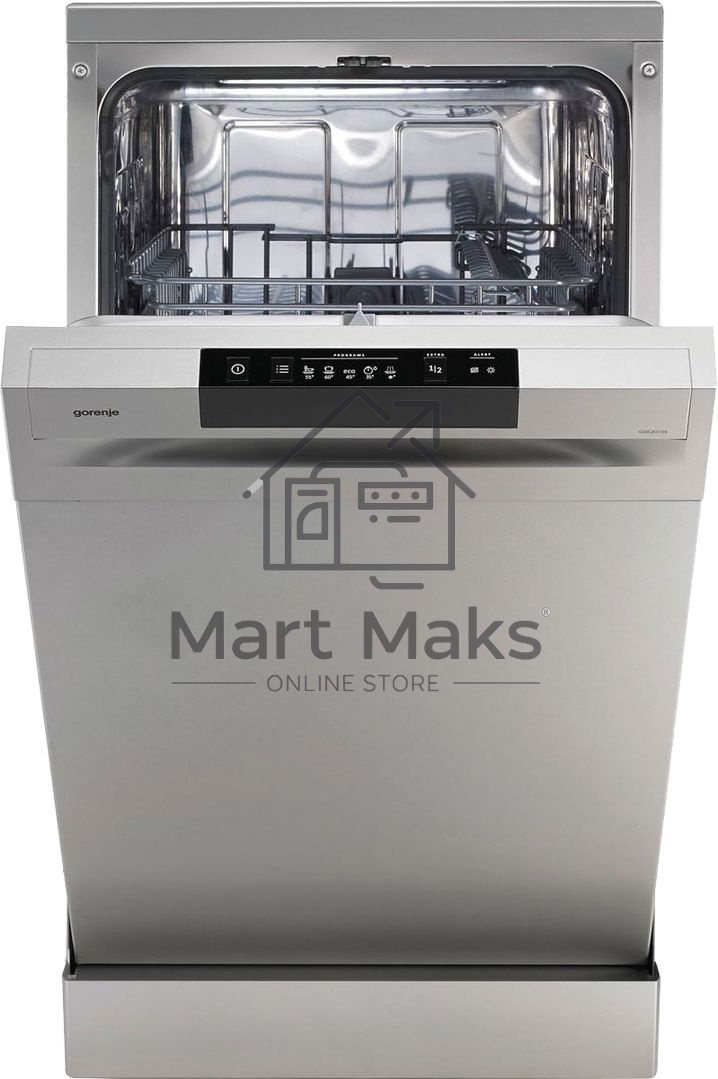 Посудомоечная машина Gorenje GS520E15S, серый, 44.8 см, 9 компл., 47 дБ, класс A++