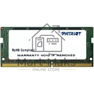 Оперативная память Patriot, DDR4, 16GB (1x16 GB), 2400 MHz, CL17, SO-DIMM