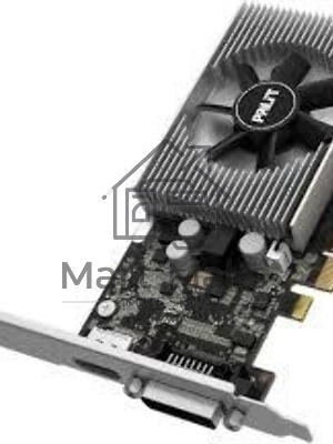 Видеокарта Palit PA-GT1030 2GD4 nVidia GeForce GT 1030 2048Mb PCI-E 64bit DDR4 1151/2100 DVIx1/HDMIx1/HDCP Ret low profile