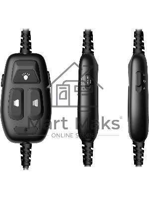 Гарнитура проводная с микрофоном A4Tech Bloody MC750 черный 2.3м мониторные USB оголовье (MC750 BLACK)