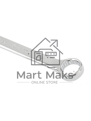 Ключ комбинированный Matrix, 22 мм, CrV, полированный хром