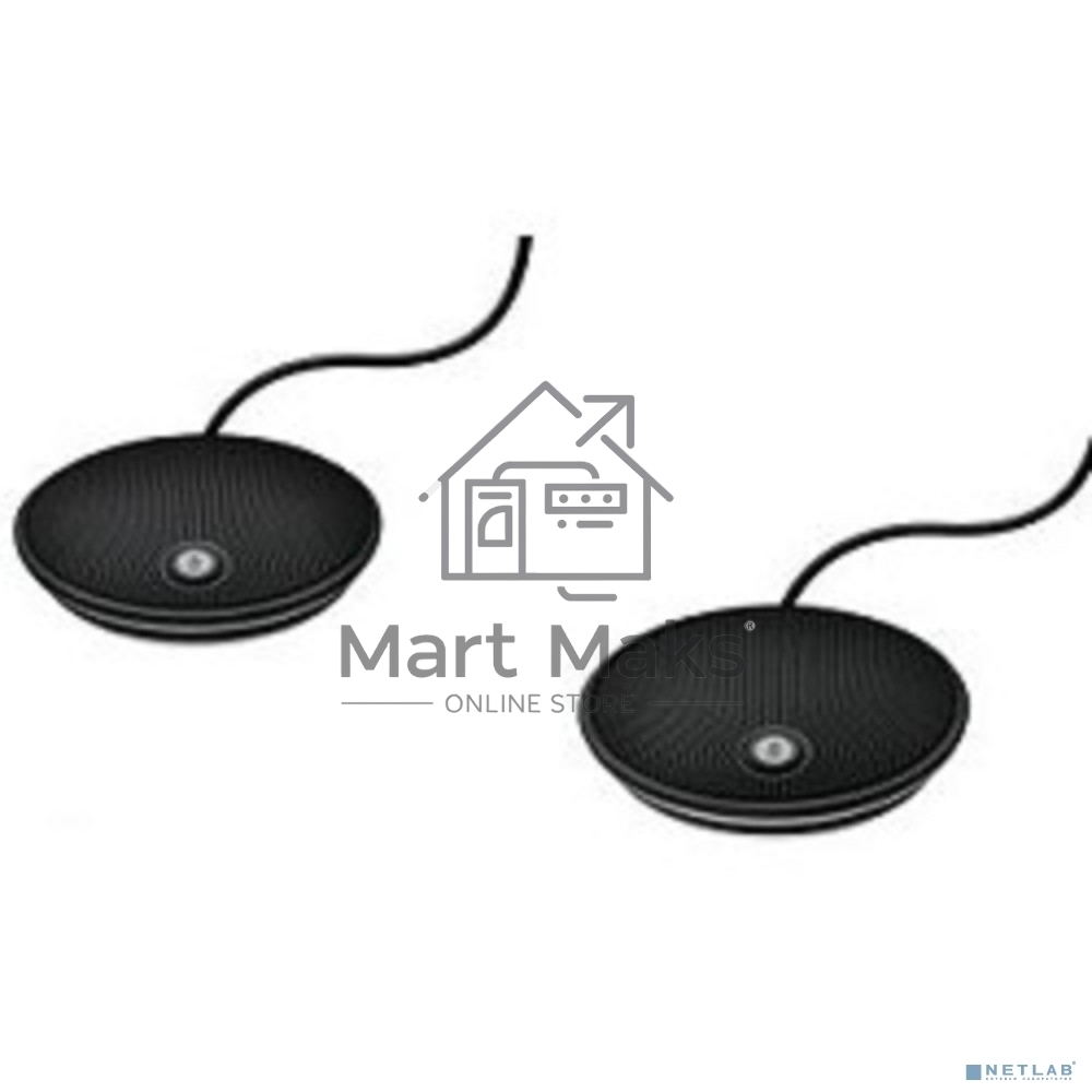 Микрофоны выносные проводные 2 шт. (989-000171) для Logitech ConferenceCam Group 