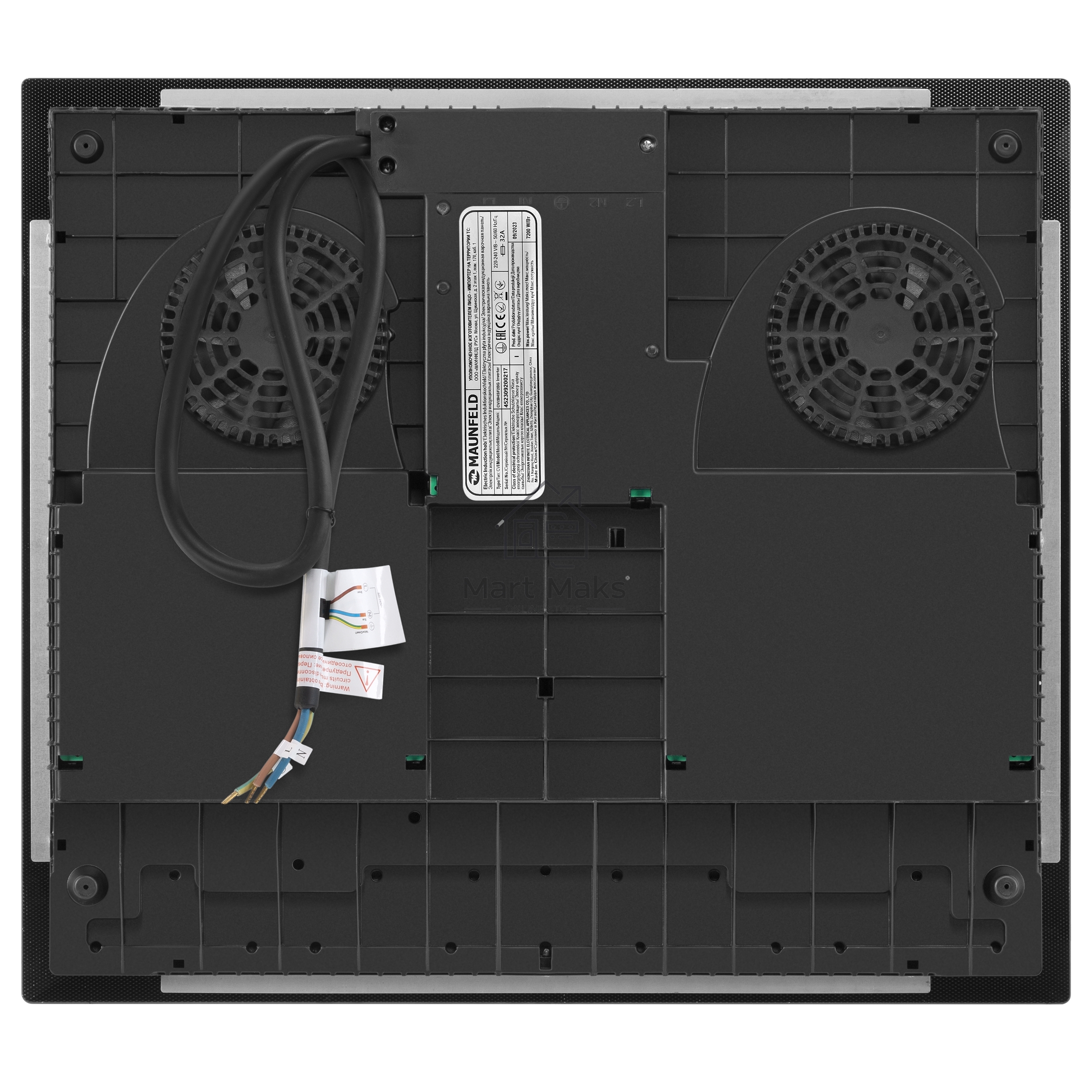 Индукционная варочная панель Maunfeld CVI594SF2BG Inverter