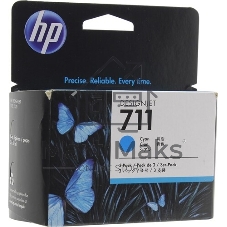 Картридж струйный HP №711 CZ134A голубой x3уп. для HP DJ T120/T520 (29мл)