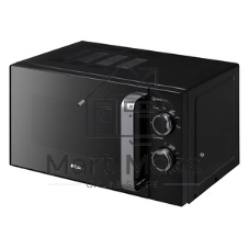 Микроволновая печь BBK 20MWS-776M/B-M черный, 20 л, 700 Вт, переключатели - поворотный механизм