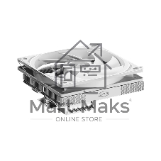 Кулер для процессора PCCooler RC600-67 (125W, 4-pin PWM, 67.5mm, Al, 4x6mm, 1x120мм, 62.5CFM, 32.5dBA, 2300RPM, S: 1851/1700/1200/115X, AM5/AM4, черный)