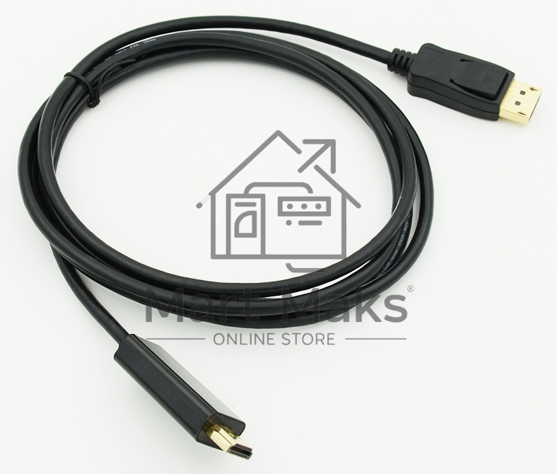 Кабель HDMI HDMI19 (m)/DisplayPort (m) 1.8м