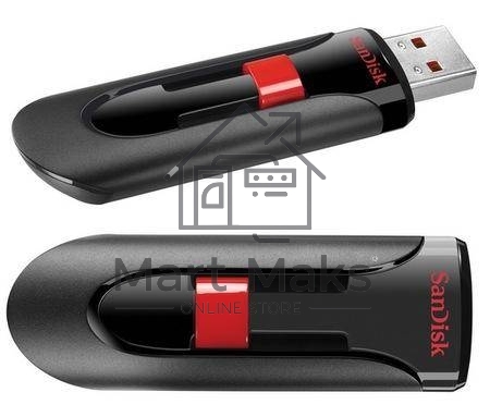 Флешка USB R/W R/W Sandisk 32Gb Cruzer Glide SDCZ60-032G-B35 USB2.0 черный